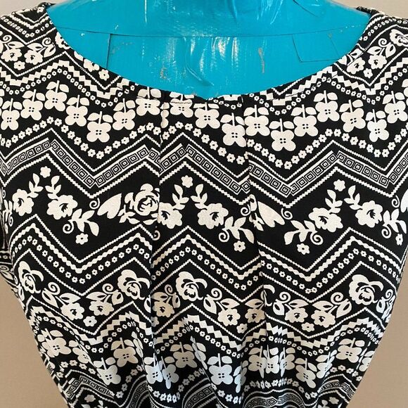 Speed Control Boho Floral Sleeveless Mini Womens Dress Size M - Picture 2 of 7